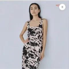 新品・完売品searoomlynn Satinマーメイドラインワンピース COW