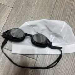 水泳キャップ ゴーグル セット