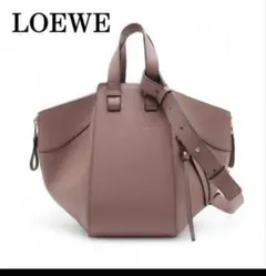 極美品　安心鑑定済！ハンモックスモール　LOEWE ピンク darkbrashのサムネイル