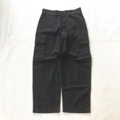 WAIPER m47カーゴパンツ ブラック サイズ22
