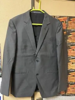 美品✨ カルバンクライン　36/S　セットアップスーツ　ヘリンボーン　ストライプ