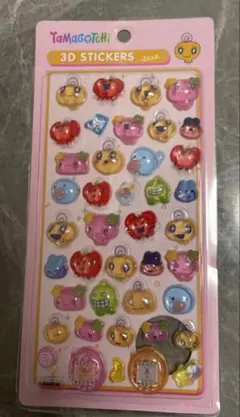 値下げ⭐︎たまごっち 3Dぷくぷくシール ボンボンドロップシール風 めめっち