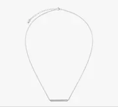 MK&T プレート ネックレス シルバーカラーのサムネイル