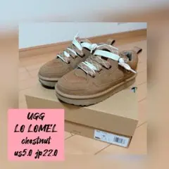 UGG LO LOWMEL CHESTNUT US5.0