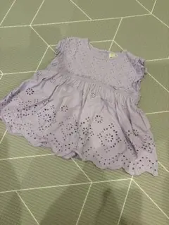 プティマイン　90 ラベンダー　ブラウス　夏　チュニック