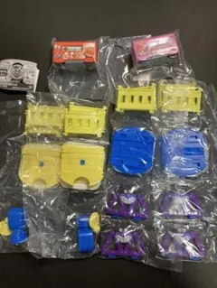 アンパンマン　キャラレール4 カプセルトイ4点セット