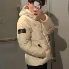 stone island ダウンジャケット M 白 ホワイトのサムネイル