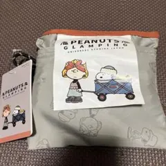USJ限定　スヌーピー グランピングシリーズ　エコバッグ　ユニバ