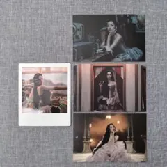 BLACKPINK ジス CLICK アルバム 封入 ポラロイド ポストカード