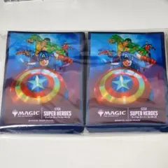 MTG キャプテン・アメリカ スリーブ マジック大戦祭 - メルカリ