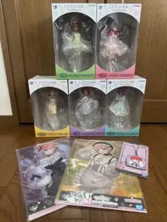 五等分の花嫁 -China Princess- 長女賞～五女賞 フィギュアセット