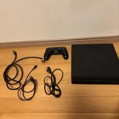ps4スリム　純正コントローラー付き