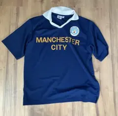 GU Manchester City コラボ ネイビー L