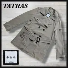【美品】 TATRAS タトラス トレンチコート ベルト付き 2号のサムネイル