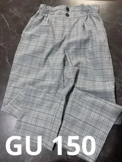 チェック　ズボン　GUのサムネイル