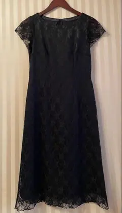☆美品☆レースワンピース ブラック サイズ9 結婚式・二次会・セレモニー