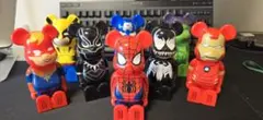 T*T様 マーベル クレベリン ベアブリック8体コンプリートセット