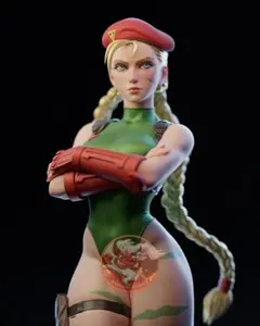 【未塗装】ストリートファイター キャミィ 1/6 レジンガレージキット