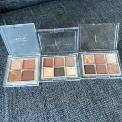 アイシャドウパレット 3点セット