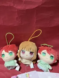 カラフルピーチ　指パペット　じゃぱぱ2体＆えと　セット