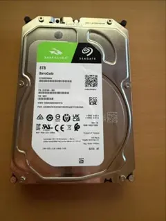 Seagate BarraCuda 8TB HDD ST8000DM004のサムネイル