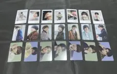 なにわ男子 CD特典 クリアカード 21枚 まとめ売り