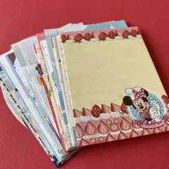 ディズニーキャラクター　バラメモ　５０枚　 ミニメモ　おすそ分け