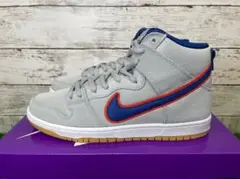 NIKE SB dunk Rush Blue and Team Orange