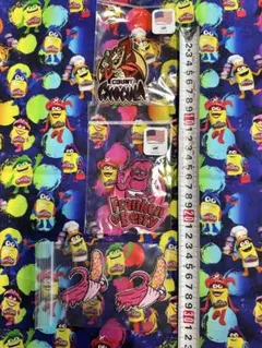 ワッペンセット　アメキャラ　シリアル　バナナ