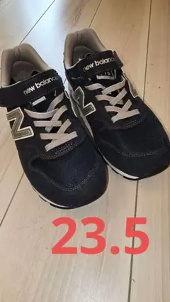 New Balance 996　ネイビー スニーカー 23.5 ベルクロ