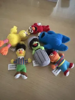 セサミストリート ぬいぐるみ 6体セット