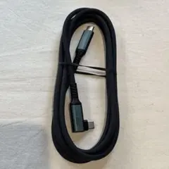 ☆　USB-C & USB-C ケーブル L字 2M　20Gbps高速データ転送