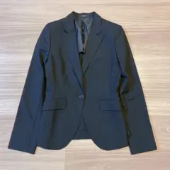 【美品】コムサイズム ウール100% テーラードジャケット M 通勤 就活 春夏