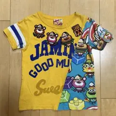 JAM JOYFUL MONSTER 刺繍ワッペン Tシャツ 130cmのサムネイル