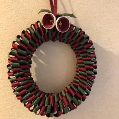 クリスマスリース ハンドメイド