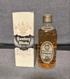 サントリー　特角 60th　180mlベビーボトル　箱付き未開封　響マーク サントリー ウイスキー 特角 60th 180mlベビーボトル 箱付き未