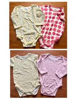 SKÅPE 肌着 ロンパース 4枚セット 80 90 まとめ売りのサムネイル