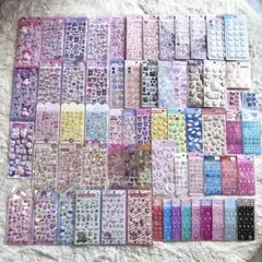 正規品 ボンボンドロップ うるちゅる おはじき タイル シール 66枚セット