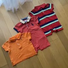 ラルフローレン　ベビー　ロンパース　ポロシャツ　3点セット