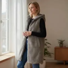 バンヤードストーム ブーティボアベスト ライナー ファー ジレ
