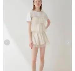 【新品タグ付】gelato pique チュールショートパンツ