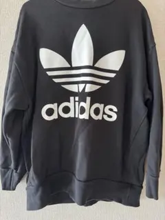 adidas ブラック メンズトレーナー XS