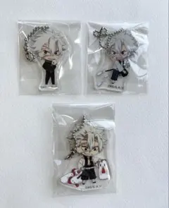 鬼滅の刃 不死川実弥　 アクリルキーホルダー ローソン限定　3個セット