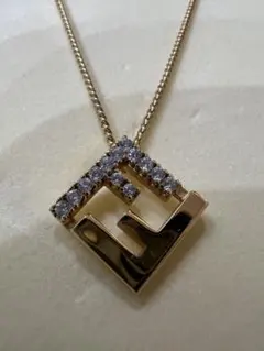 Fendi ロゴモチーフ ネックレス