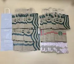 スタバ紙袋　55枚　まとめ売り　ノーマル　クリスマス　桜　TEAVANA