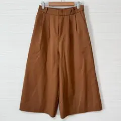 INGNI イング タック ワイドパンツ ブラウン M