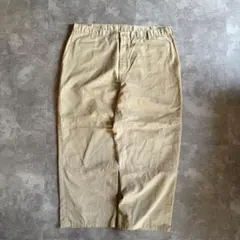Dickies ダブルニー ワークパンツ ベージュ W34 L32 ワイド 極太