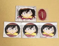 名探偵コナン　MAYLAコラボ　缶バッジ　アクリルスタンド　江戸川コナン