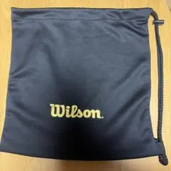 未使用 Wilson グラブ袋 巾着袋 黒
