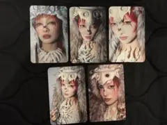 XG AWE JURIN 5枚セット